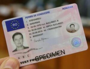 Cumpărați permis de conducere românesc online